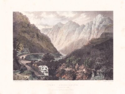Pont Aberglaslyn, Carnarvonshire.