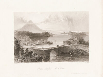 Pontoon Bridge Lough Conn 