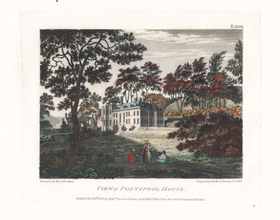 View of Pontypool House.