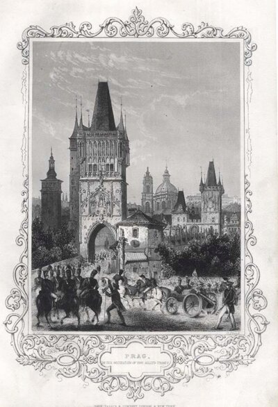 Prag In the Occupation of the Allied Troops