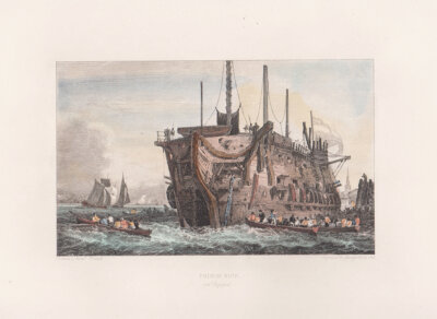 Prison Ship at Deptford.