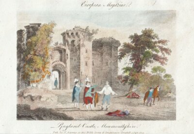 Ragland Castle, Monmouthshire.
