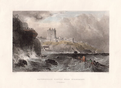 Ravenscraig Castle near Kirkcaldy  Fifeshire