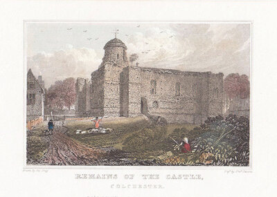 Remains of the Castle Colchester 