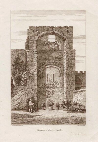 Remains of Exeter Castle