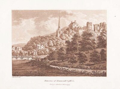 Remains of Monmouth Castle &c