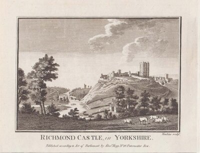 Richmond Castle in Yorkshire