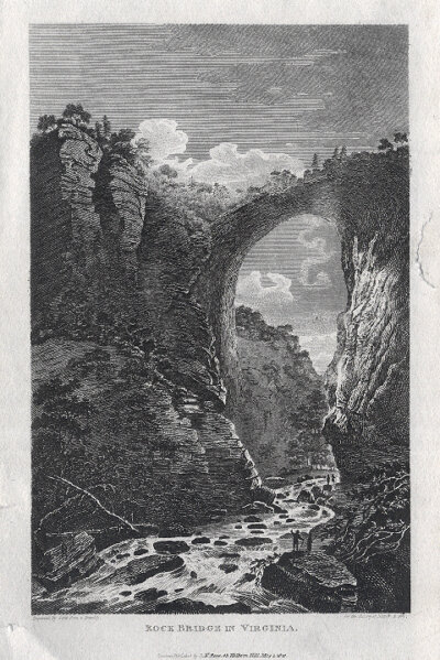 Rock Bridge in Virginia