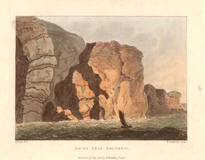 Rocks near Holyhead