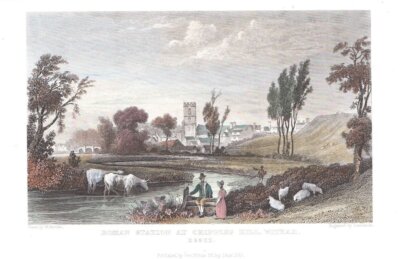 Roman Station at Chipping Hill, Witham, Essex.