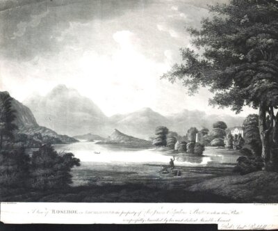 A View of Rosedoe on Lochlomond....