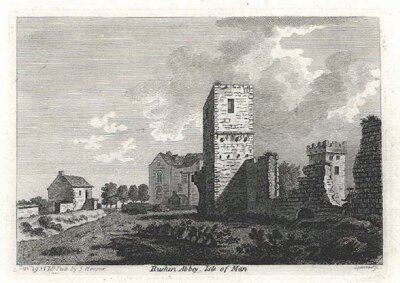 Rushin Abbey Isle of Man