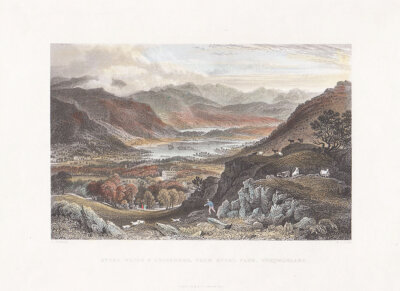 Rydal Water & Grassmere from Rydal Park Westmorland
