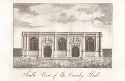 South View of the County Hall.