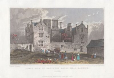 South View of Eastbury House, near Barking, Essex.