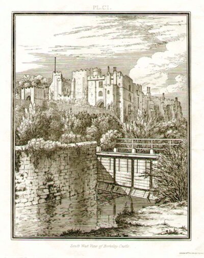 South West view of Berkeley Castle