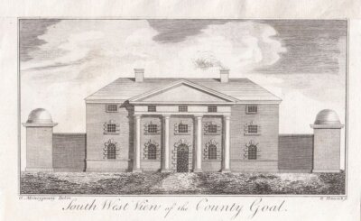 South West View of the County Goal.