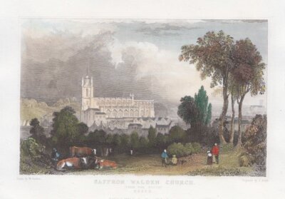 Saffron Waldon Church (from the south) Essex.