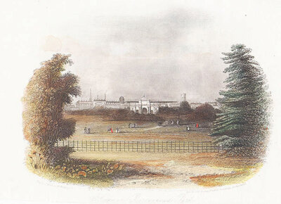 Scene in Birkenhead Park 
