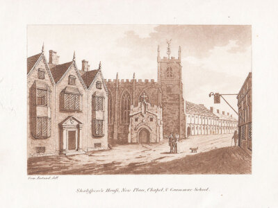 Shakespere's House New Place Chapel & Grammar School