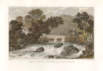 Shaugh Bridge Bickleigh Vale Devonshire