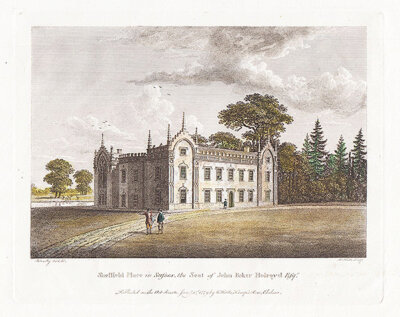 Sheffield Place in Sussex the Seat of John Baker Holroyd  Esq