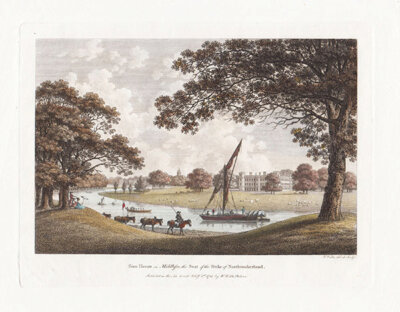 Sion House in Middlesex the Seat of the Duke of Northumberland