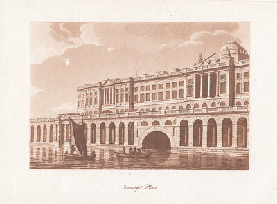Somerset Place   (antique print)