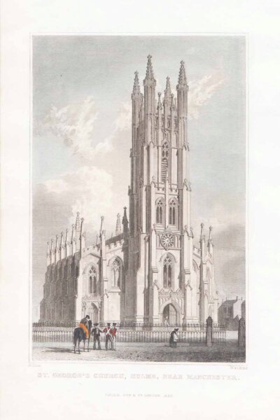 St. George's Church, HUlme, Near Manchester.