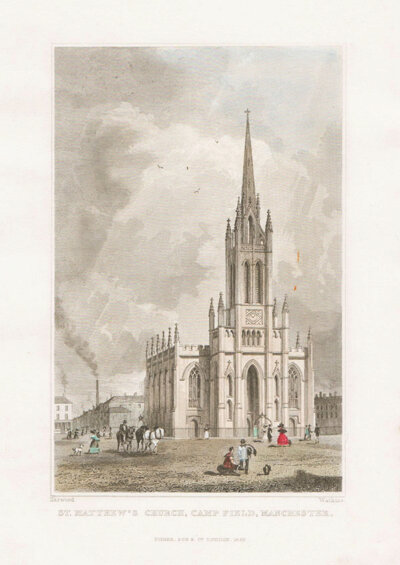 St Matthew's Church Camp Field Manchester 