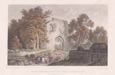 St Quentin's Castle near Cowbridge 