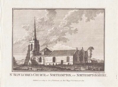 St Sepulchre's Church at Northampton in Northamptonshire