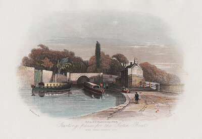 Starting Place for the Scotch Boat near Sydney Gardens Bath