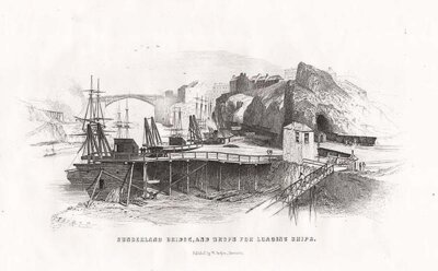 Sunderland Bridge and Drops for loading ships