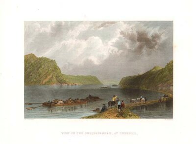 View on the Susquehannah at Liverpool