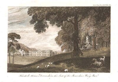 Tavistock House Devonshire the Seat of Sir Bouchier Wrey  Bart