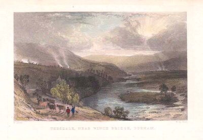 Teesdale near Wince Bridge Durham