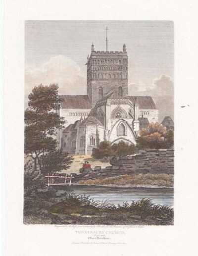 Tewkesbury Church East End Glocestershire