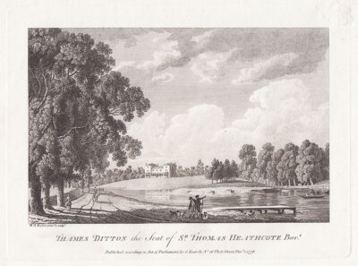 Thames Ditton the Seat of Sr Thomas Heathcote Bart 