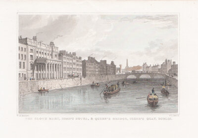 The Cloth Mart Home's Hotel & Queen's Bridge Usher's Quay Dublin