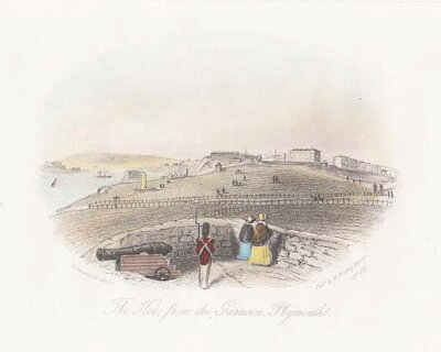 The Hoe from the Garrison Plymouth