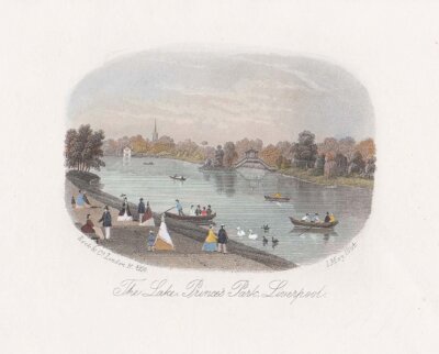 The Lakes, Prince's Park, Liverpool.