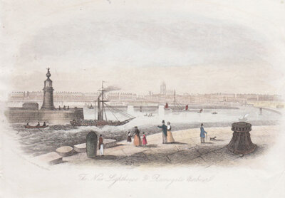 The New Lighthouse & Ramsgate Harbour
