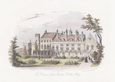 The Remains of the Cloisters Battle Abbey 