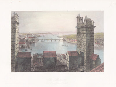 The Shannon From the Tower of Limerick Cathedral