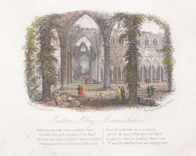 Tintern Abbey, Mon. from the Wye.