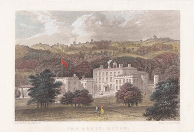 Tor Abbey Devon The Seat of Henry George Cary Esq 