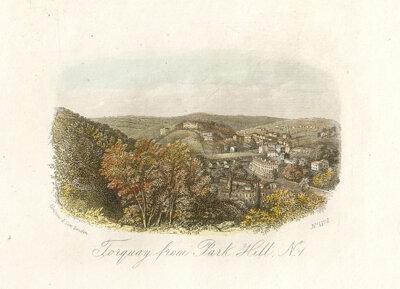 Torquay from Park Hill  No1