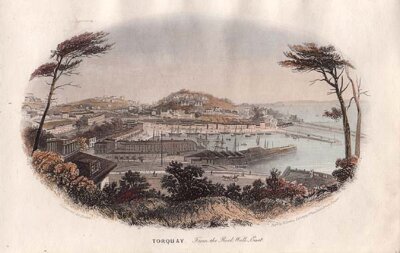 Torquay from the Rock Walk East