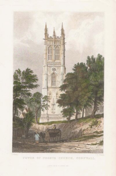 Tower of Probus Church Cornwall 